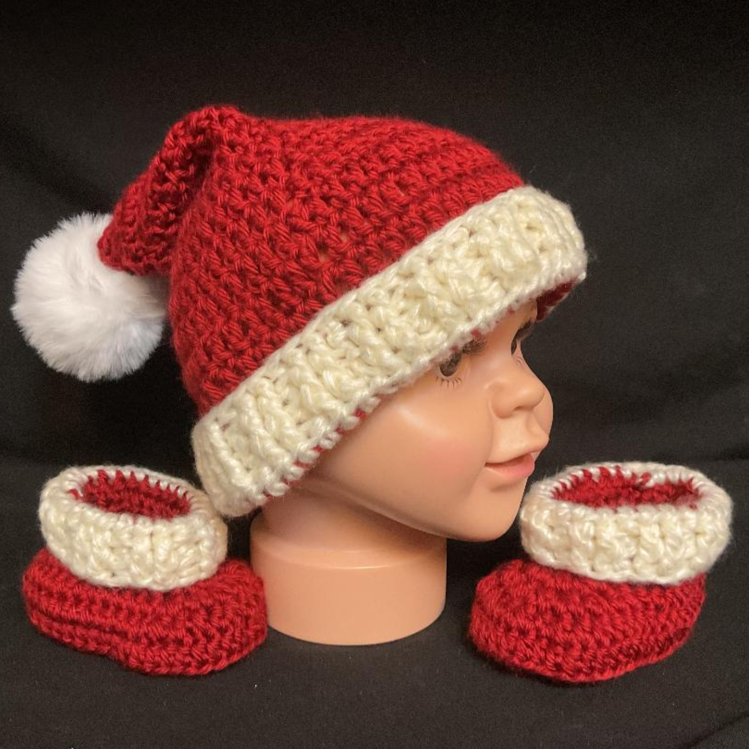 Santa Hat and Booties